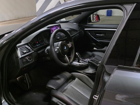 2018 BMW 4 серии Gran Coupe 430i xDrive F32/F33/F36 Рестайлинг, серый, 2790000 рублей - вид 9