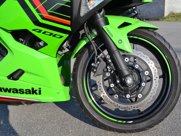 2024 Kawasaki Ninja 400, зелёный, 700000 рублей - вид 22