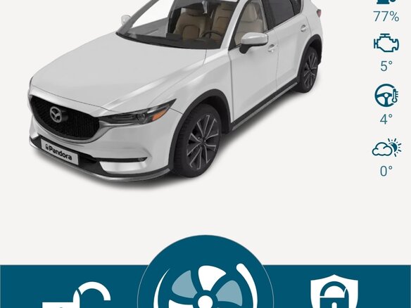 2020 Mazda CX-5 II, белый, 2880000 рублей - вид 9