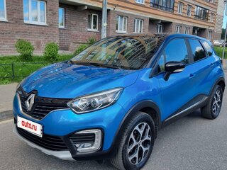 2017 Renault Kaptur I, голубой, 1255000 рублей, вид 1