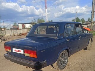 1996 Lada (ВАЗ) 2107, синий, 170000 рублей, вид 5