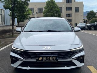 2024 Hyundai Elantra N Line VII (CN7) Рестайлинг, белый, 1480999 рублей, вид 3