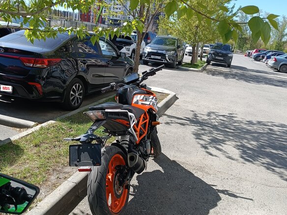 2017 KTM 390 Duke, оранжевый, 450000 рублей - вид 8