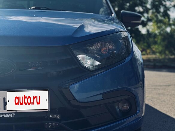 2020 Lada (ВАЗ) Granta I Рестайлинг, синий - вид 7