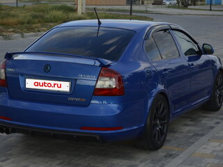 2010 Skoda Octavia RS II Рестайлинг, синий, 1220000 рублей, вид 4