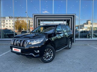 2018 Toyota Land Cruiser Prado 150 Series Рестайлинг 2, чёрный, 3930000 рублей, вид 2