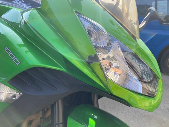 2015 Kawasaki Z 1000SX, зелёный, 650000 рублей - вид 5