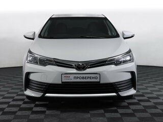 2017 Toyota Corolla XI (E160, E170, E180) Рестайлинг 1, белый, 1124000 рублей, вид 2