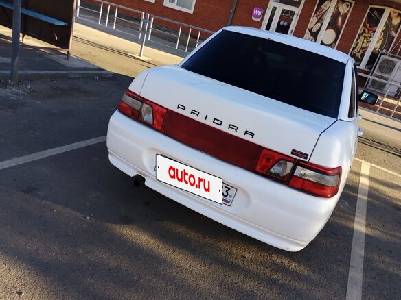 1998 Lada (ВАЗ) 2110, белый, 110000 рублей - вид 3
