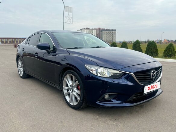 2013 Mazda 6 III (GJ), синий, 1580000 рублей - вид 2