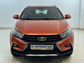 2020 Lada (ВАЗ) Vesta SW Cross I, оранжевый, 1149000 рублей, вид 2