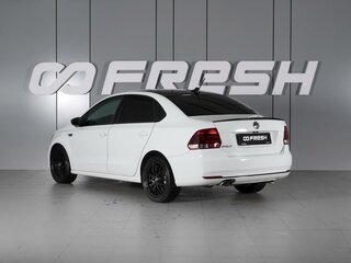 2019 Volkswagen Polo V Рестайлинг, белый, 1539000 рублей, вид 2