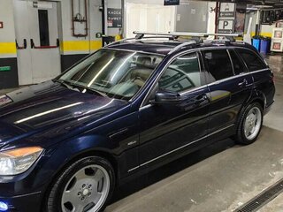 2008 Mercedes-Benz C-Класс 200 CDI III (W204), синий, 850000 рублей, вид 3