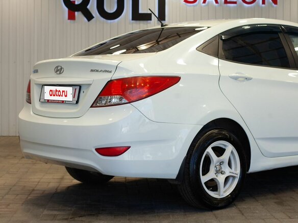 2011 Hyundai Solaris I, белый - вид 14