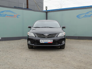 2013 Toyota Corolla X (E140, E150) Рестайлинг, чёрный, 990000 рублей, вид 5