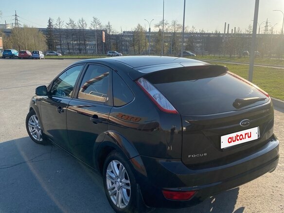 2008 Ford Focus II Рестайлинг, чёрный, 540000 рублей - вид 9