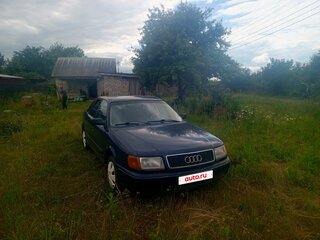 1992 Audi 100 IV (C4), синий, 230000 рублей, вид 5
