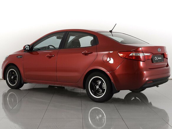 2012 Kia Rio III, красный, 500000 рублей - вид 3