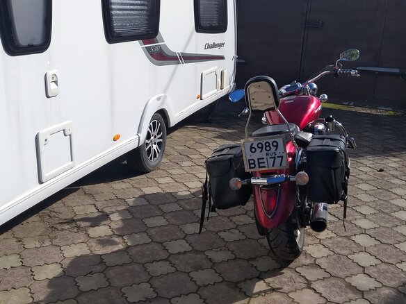 2012 Yamaha XVS1300, красный, 850000 рублей - вид 1