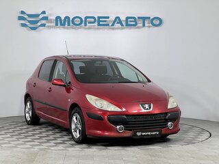2006 Peugeot 307 I Рестайлинг, красный, 349000 рублей, вид 3