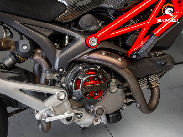 2010 Ducati Monster 1100, пурпурный, 605752 рублей - вид 13