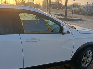 2018 Lada (ВАЗ) Vesta SW I, белый, 700000 рублей, вид 4