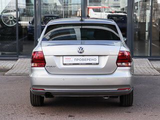 2019 Volkswagen Polo V Рестайлинг, серебристый, 1149000 рублей, вид 5