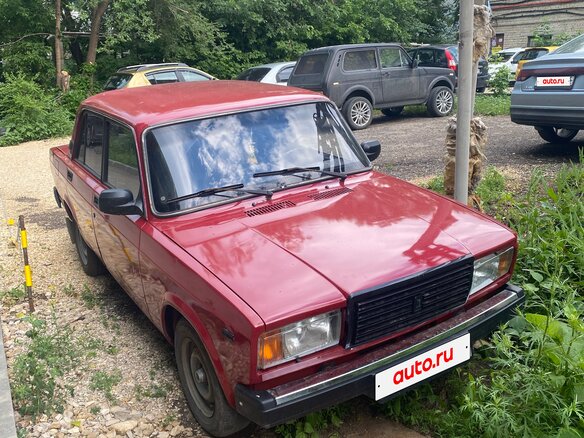 2008 Lada (ВАЗ) 2107, красный - вид 2