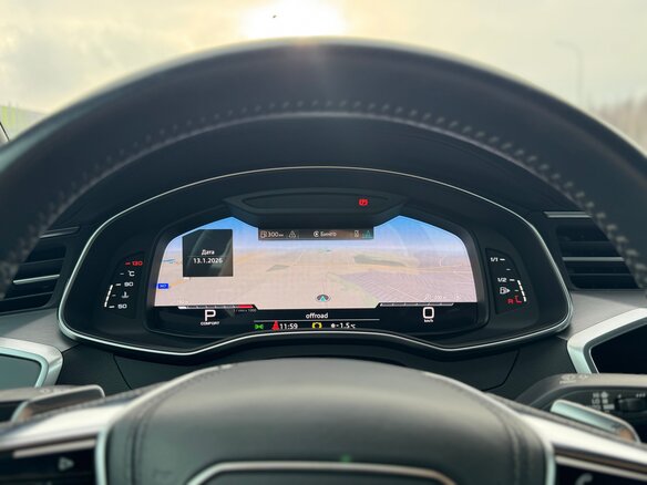 2018 Audi A7 55 TFSI II (4K), синий, 4500000 рублей - вид 9