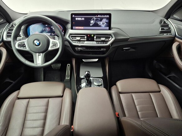 2025 BMW X4 20i II (G02) Рестайлинг, синий - вид 3