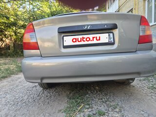 2009 Hyundai Accent ТагАЗ II, бежевый, 500000 рублей, вид 4