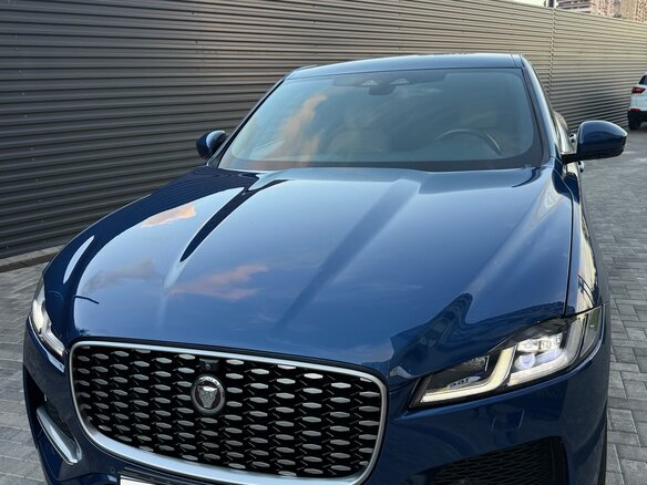 2021 Jaguar F-Pace I Рестайлинг, синий, 4300000 рублей - вид 17