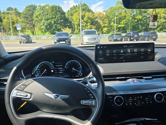 2021 Genesis G80 II, серый, 4500000 рублей - вид 19