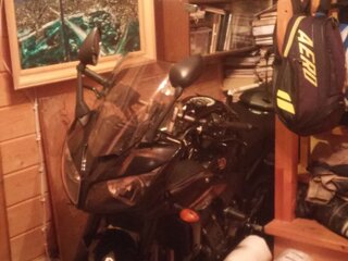 2012 Yamaha FZ1, чёрный, 700000 рублей, вид 1