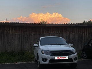 2012 Lada (ВАЗ) Granta I, белый, 380000 рублей, вид 2