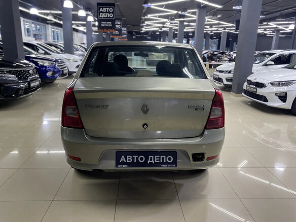 2011 Renault Logan I Рестайлинг, бежевый, 250000 рублей - вид 4