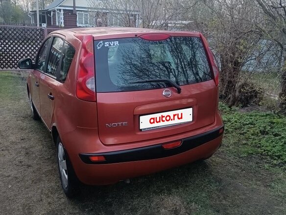 2007 Nissan Note I, красный, 395000 рублей - вид 2