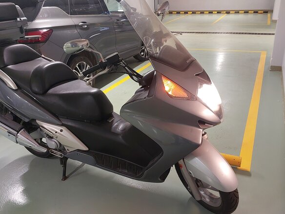 2002 Honda Silver Wing 400, серый, 250000 рублей - вид 10