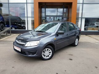 2015 Lada (ВАЗ) Granta I, серый, 424000 рублей, вид 1
