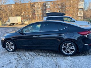 2016 Hyundai Elantra VI (AD), чёрный, 1000000 рублей, вид 5