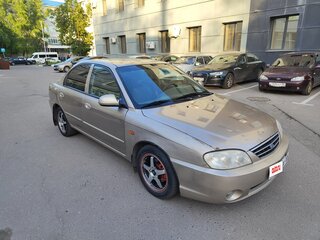 2008 Kia Spectra I Рестайлинг 2, золотистый, 248000 рублей, вид 3