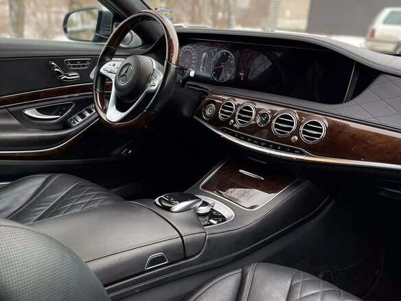 2018 Mercedes-Benz S-Класс 560 VI (W222, C217) Рестайлинг, серый, 4262643 рублей - вид 6