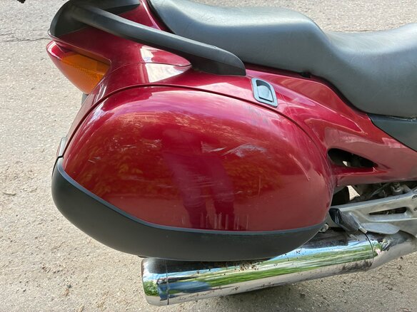 2001 Honda NT650V Deauville, красный, 256000 рублей - вид 12