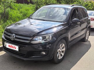 2011 Volkswagen Tiguan I Рестайлинг, чёрный, 1290000 рублей, вид 2