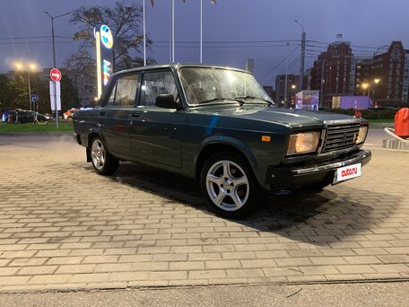 2010 Lada (ВАЗ) 2107, зелёный, 290000 рублей, вид 3