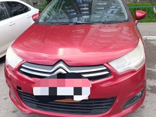 2012 Citroen C4 II, красный, 300000 рублей, вид 1