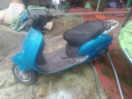2012 Honda Lead 100, синий, 85000 рублей, вид 3