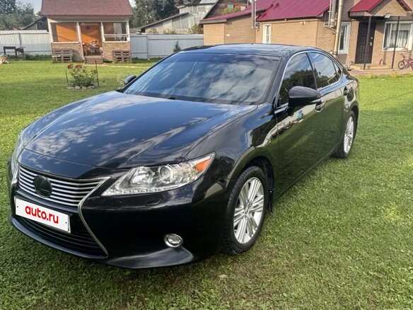 2013 Lexus ES 250 VI, чёрный, 2500000 рублей - вид 1