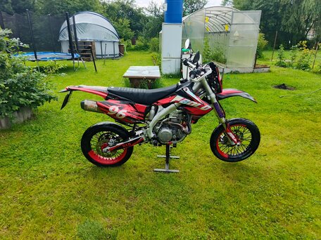 2013 Stels 450 Motard, чёрный, 240000 рублей, вид 5