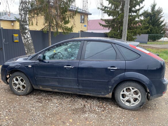 2007 Ford Focus II, синий - вид 6